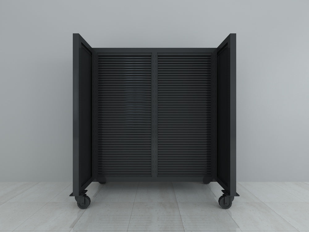 H-D14 H Fixture w Metal Slatwall