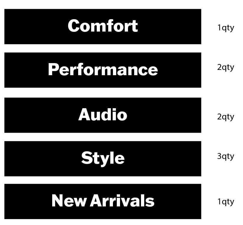 H-D24 Customization Header Magnetic Sign Kit _ 9pcs