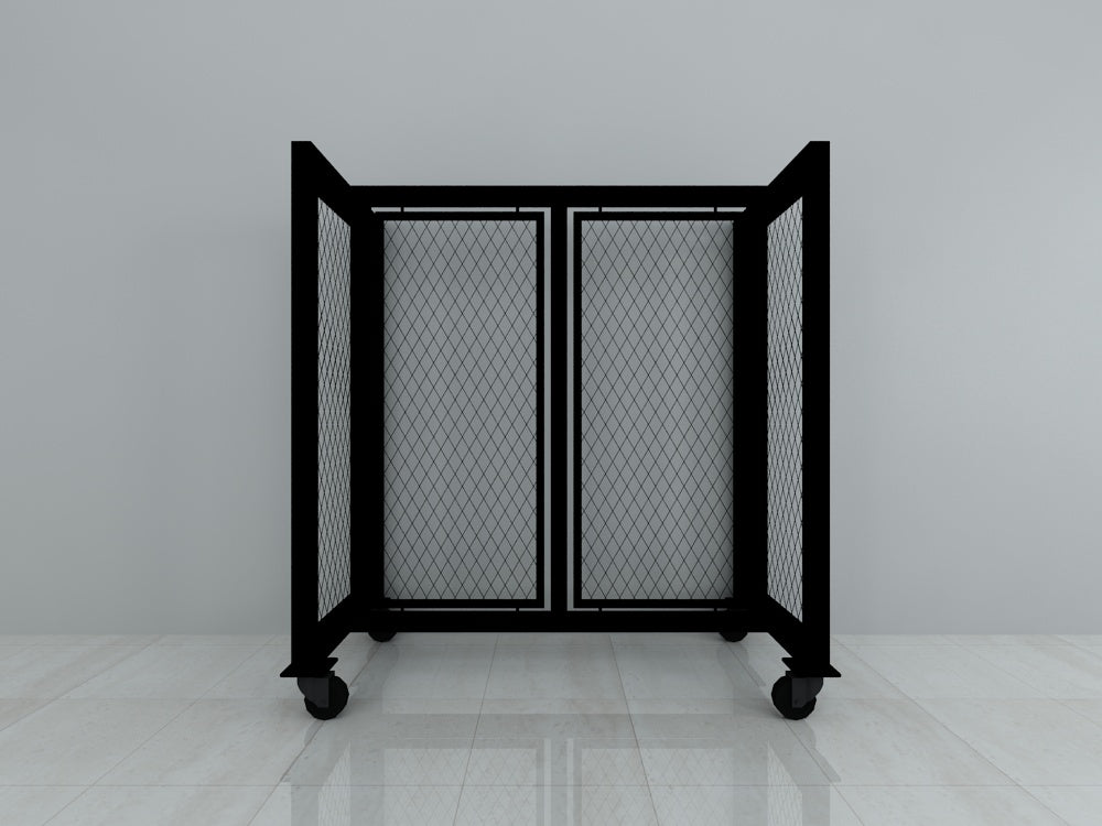 H-D9 H Fixture w Metal Mesh