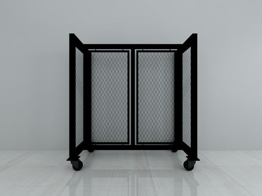 H-D9 H Fixture w Metal Mesh