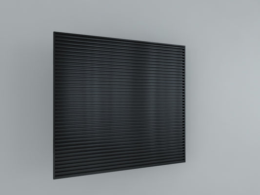 H-D1 Metal Slatwall Panels (2qty) Set