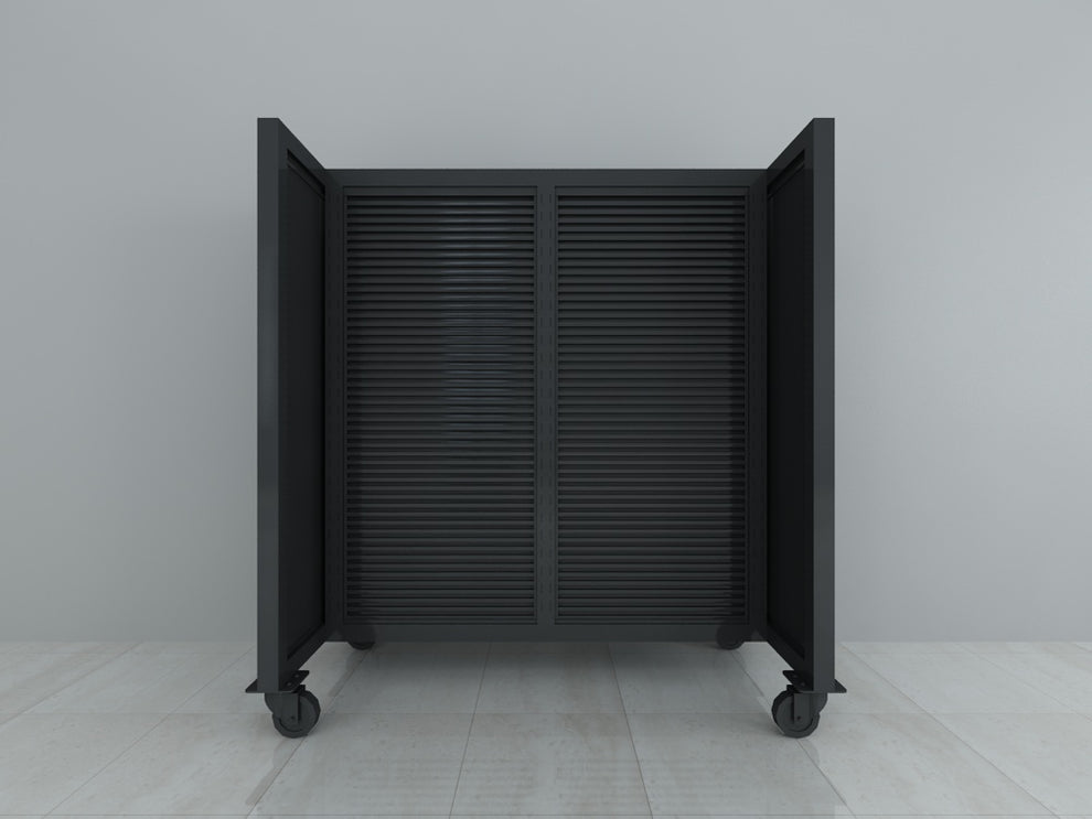 H-D14 H Fixture w Metal Slatwall – HD FIXTURES